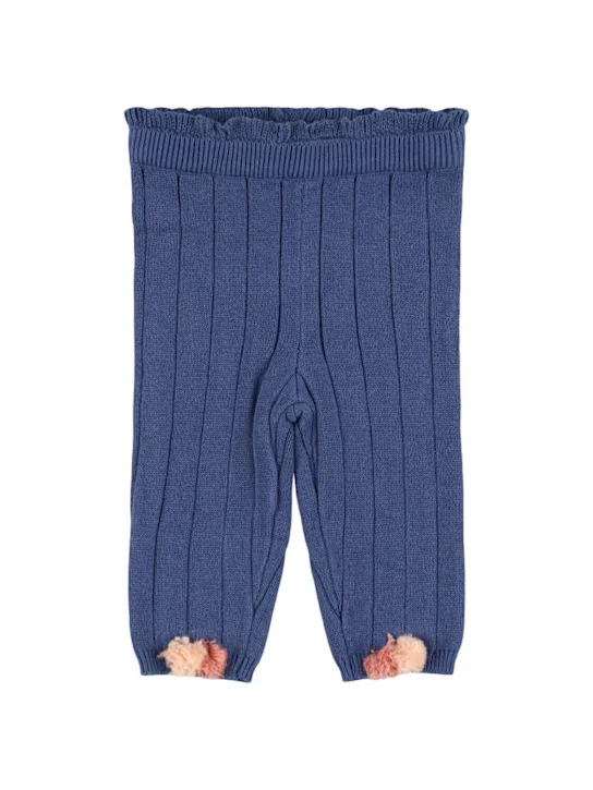 Louise Misha   Ribbed cotton leggings 
