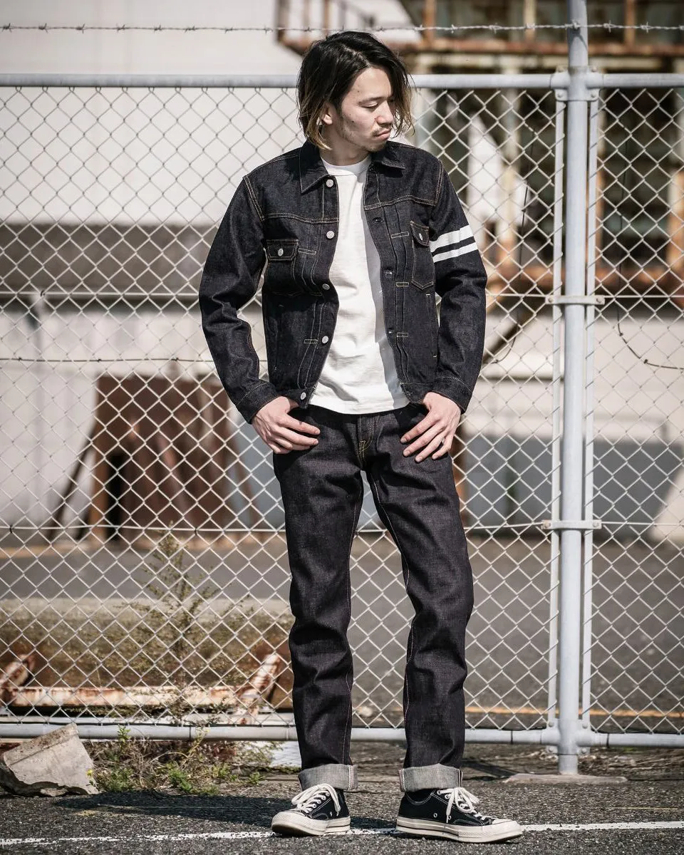 Momotaro 0605-V Natural Tapered Mens Jeans - 15.7oz Zimbabwe Cotton Selvedge Denim