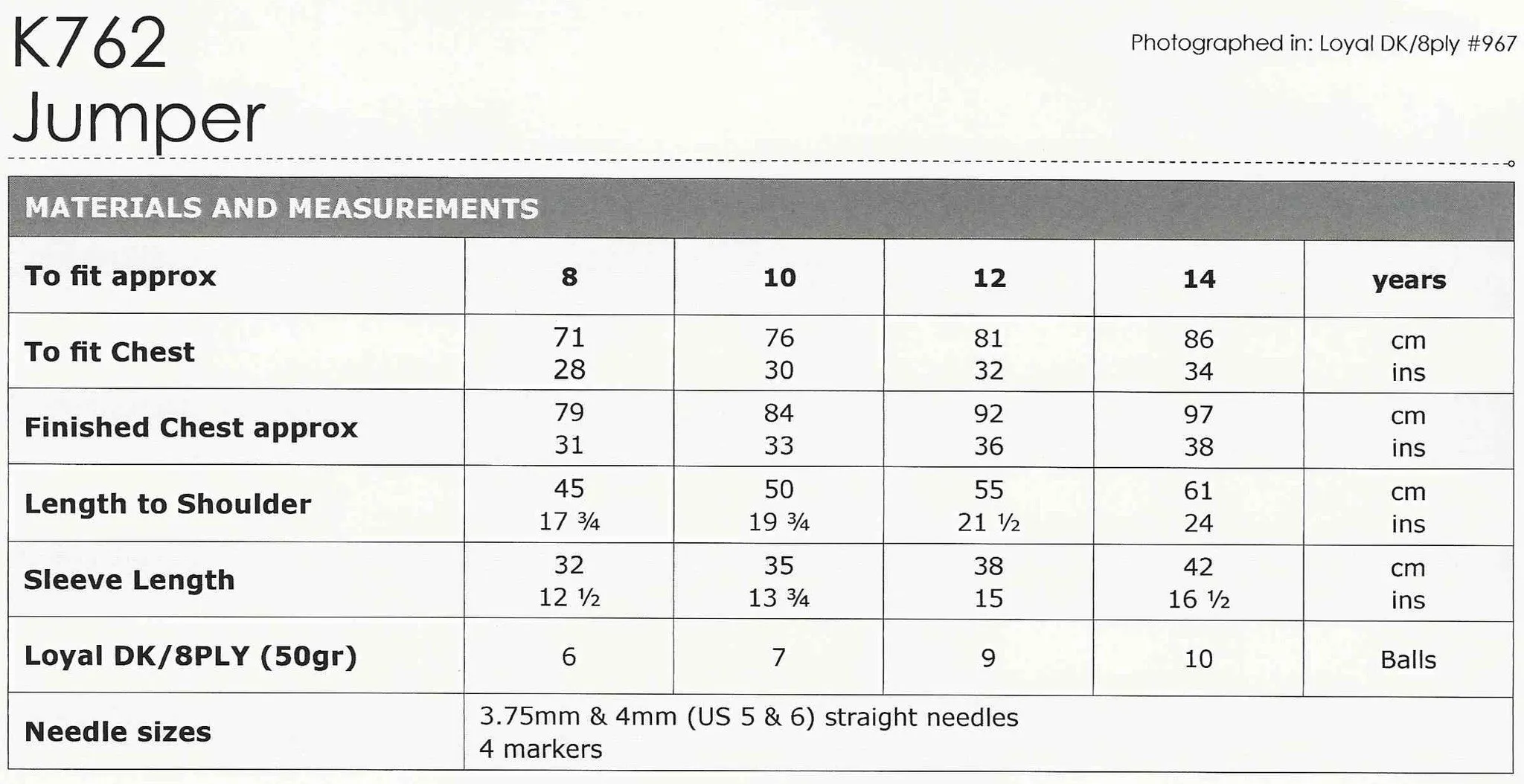 NATURALLY LEAFLET K762