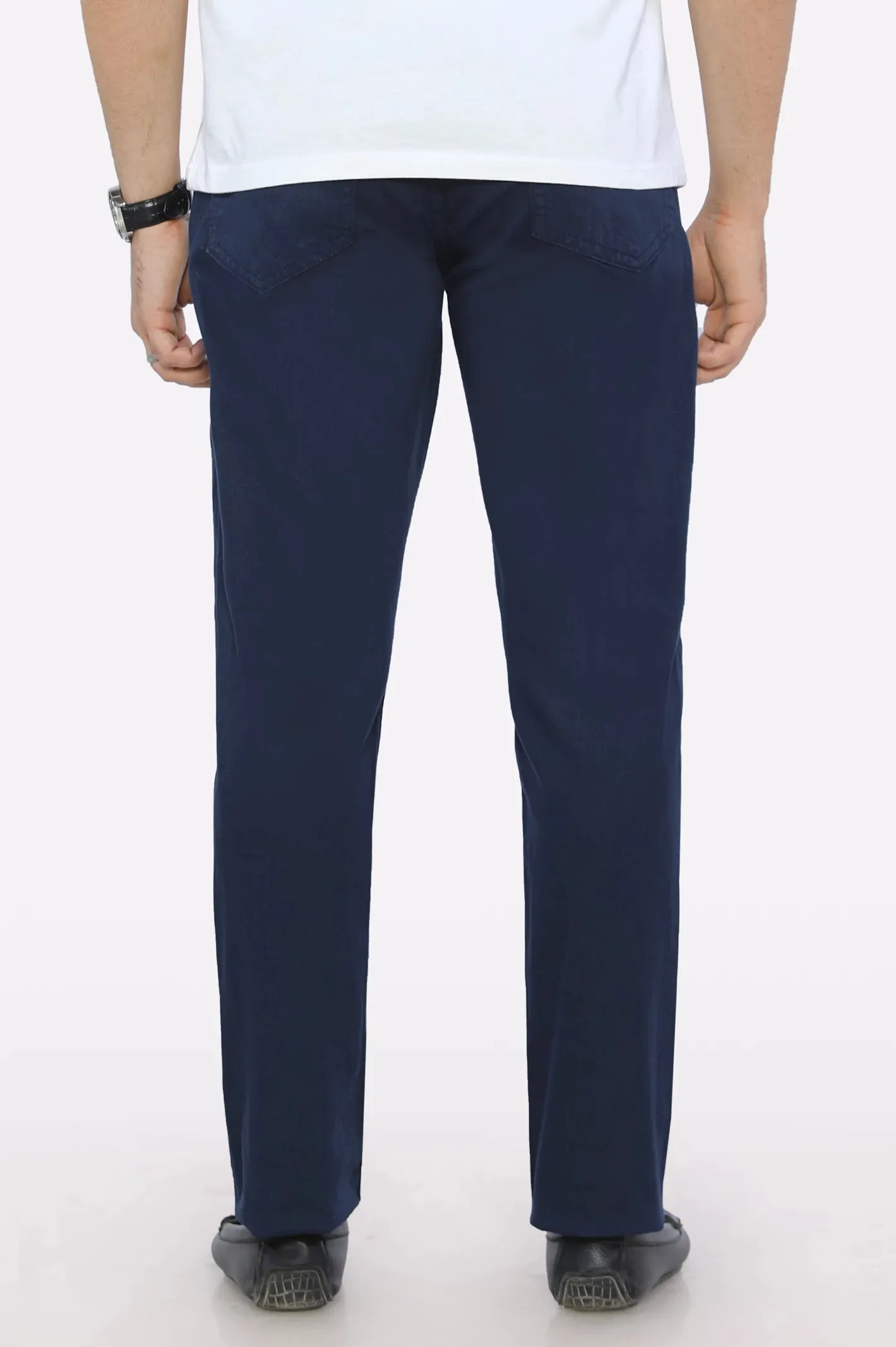 Navy Blue Slim Fit Jeans