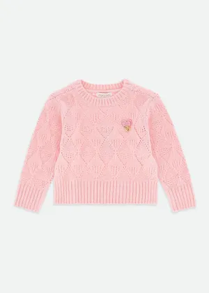 Nottingham Knit Jumper Pink