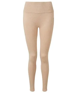 Nude Ribbed Leggings