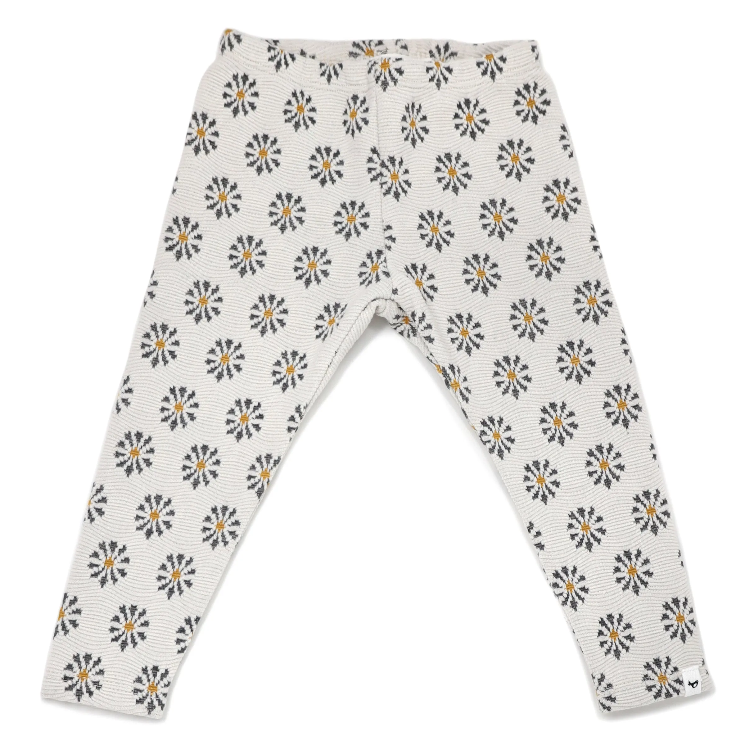 oh baby! Double Knit Legging Starburst - Cream
