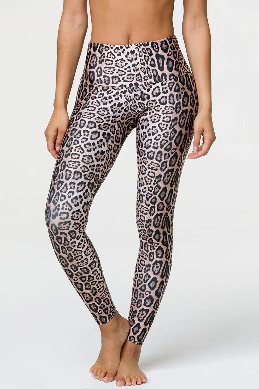 Onzie High Rise Legging - Leopard