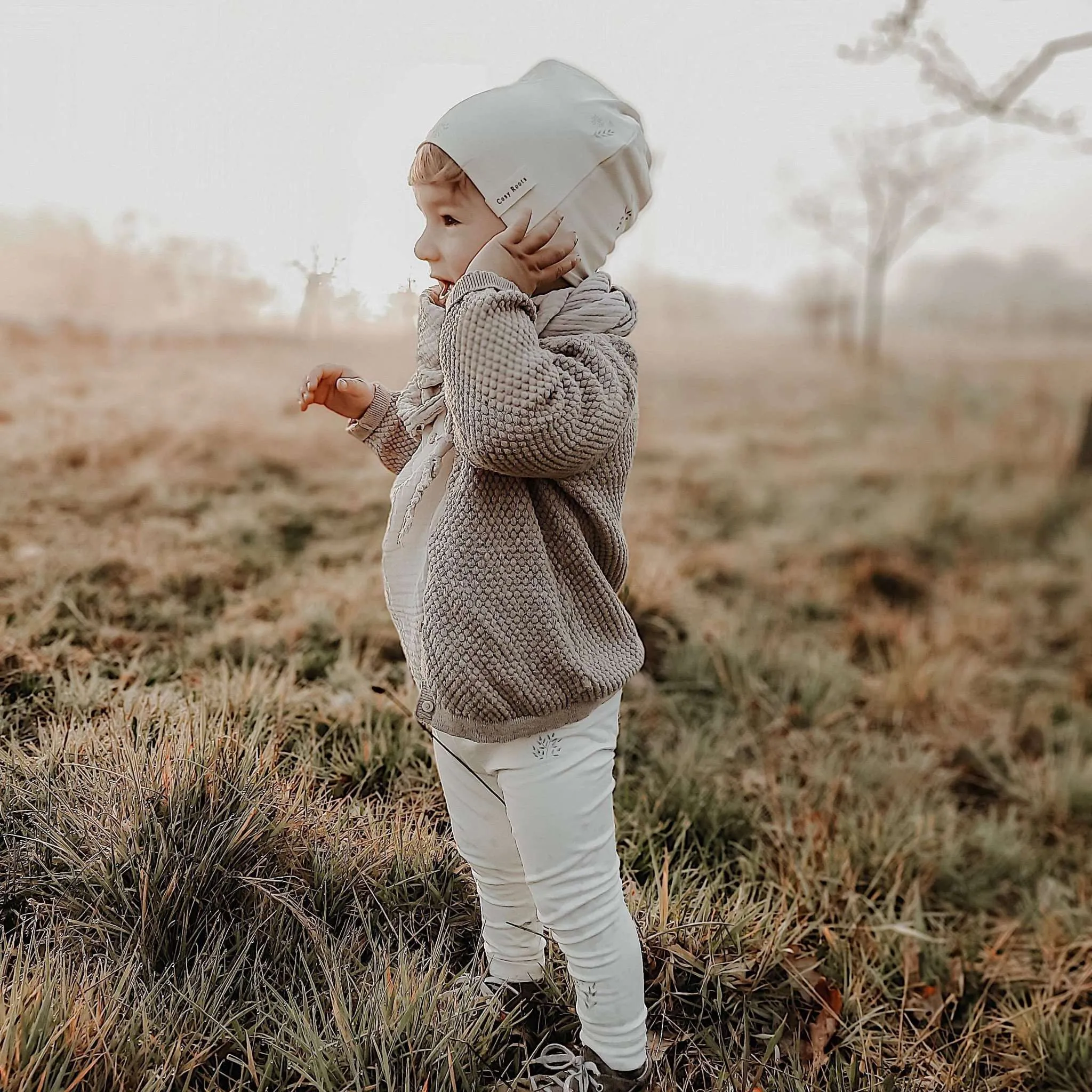 Organic Leggings - Classy Eucalyptus