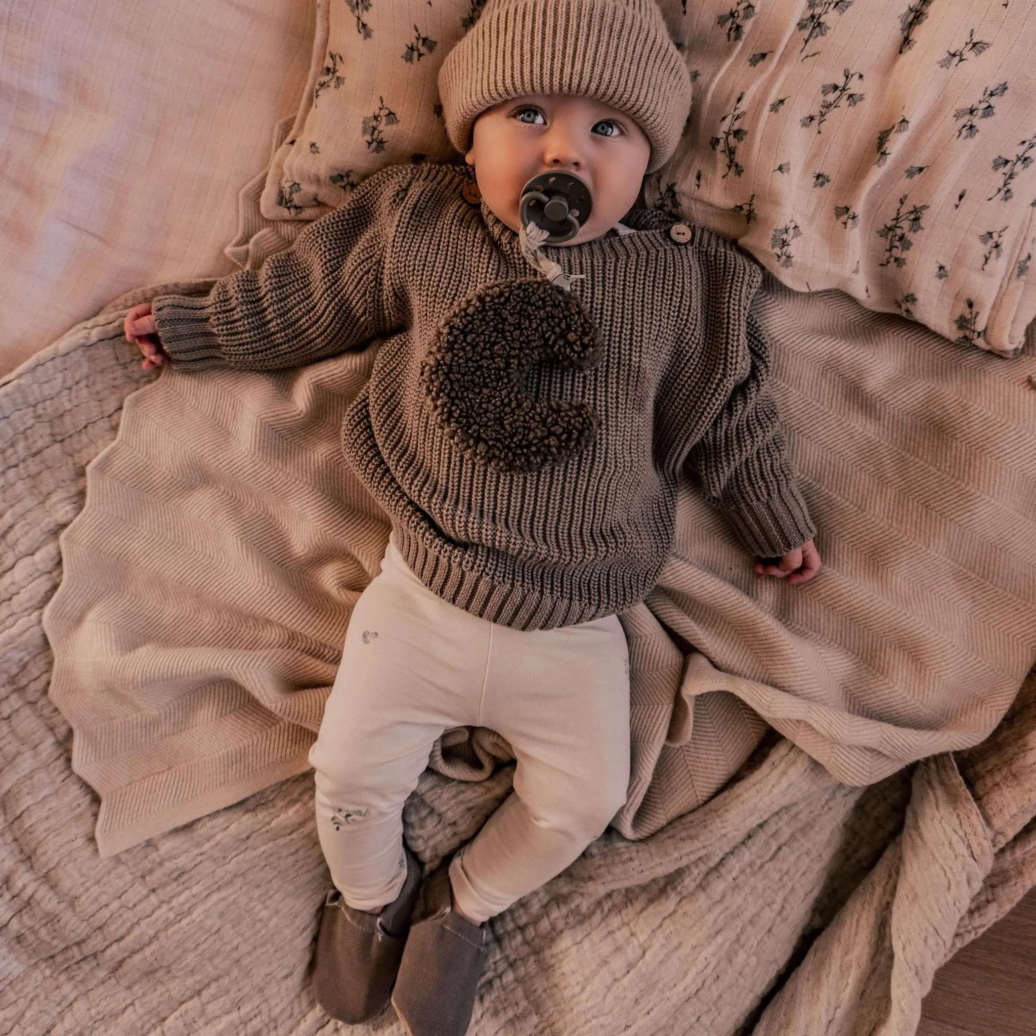 Organic Leggings - Classy Eucalyptus