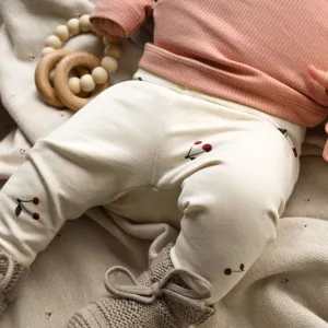 Organic Leggings - Pure Cherry