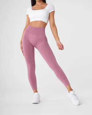 Pastel Pink NV Seamless Leggings