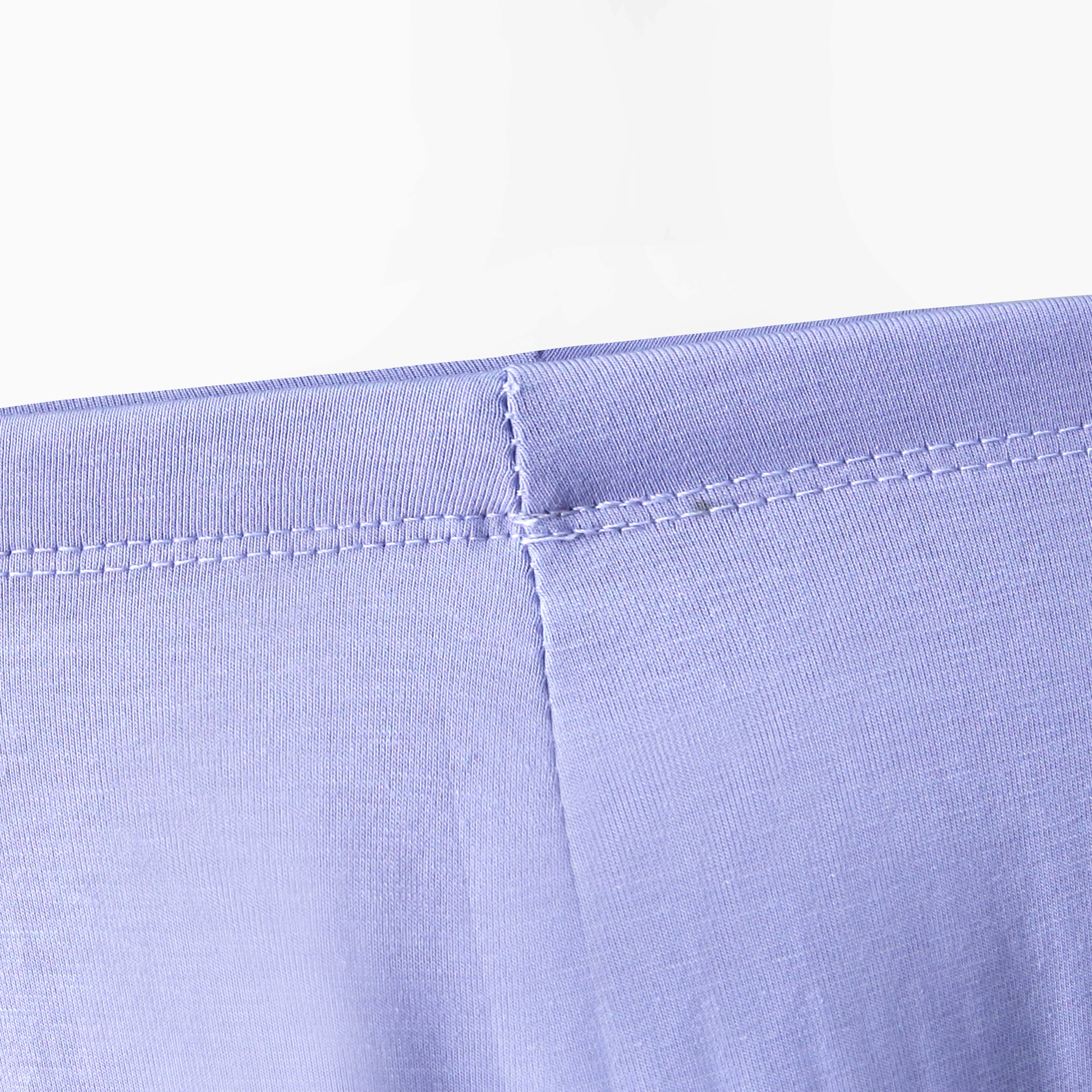 purple color summer tights for kids.