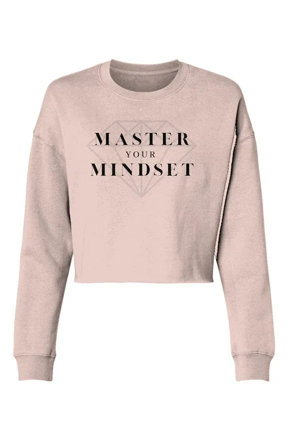 "Mindset" Lightweight Cropped Crew