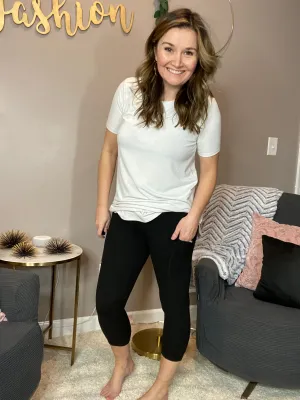 Rae Mode Black Pocket Leggings