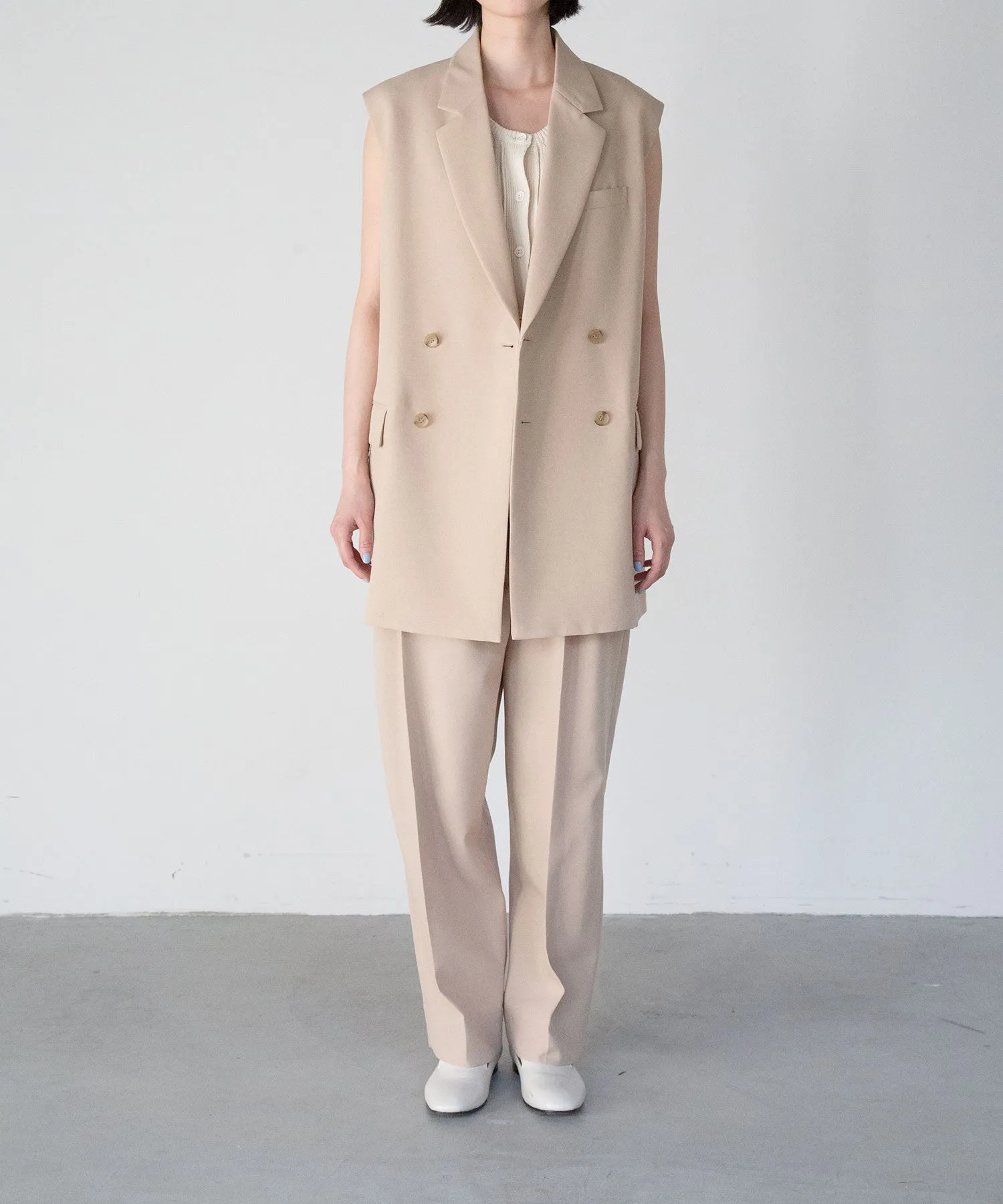 Recycle Polyester Sleeveless Jacket