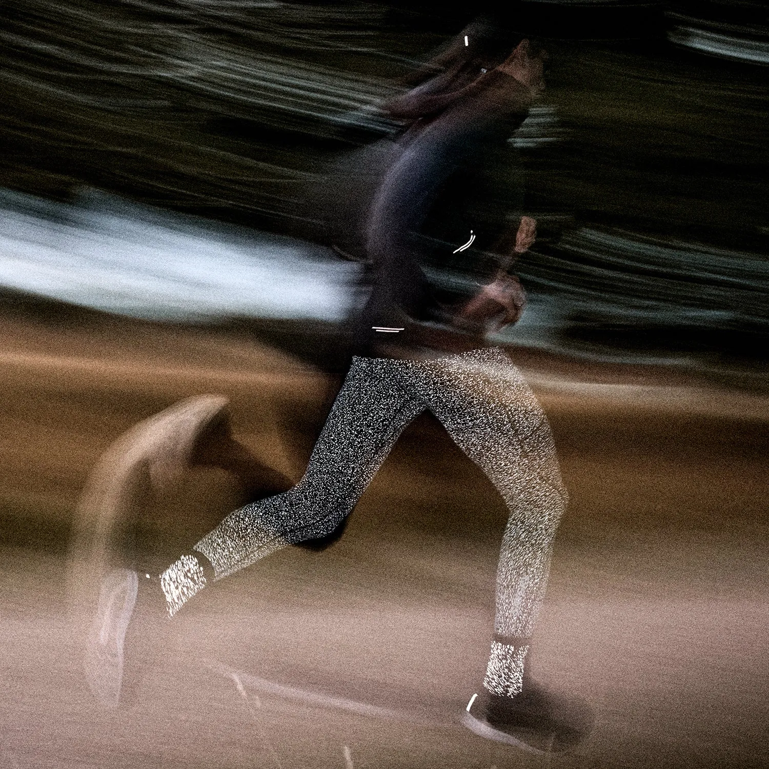 Reflective Universe Combat  Long Tights