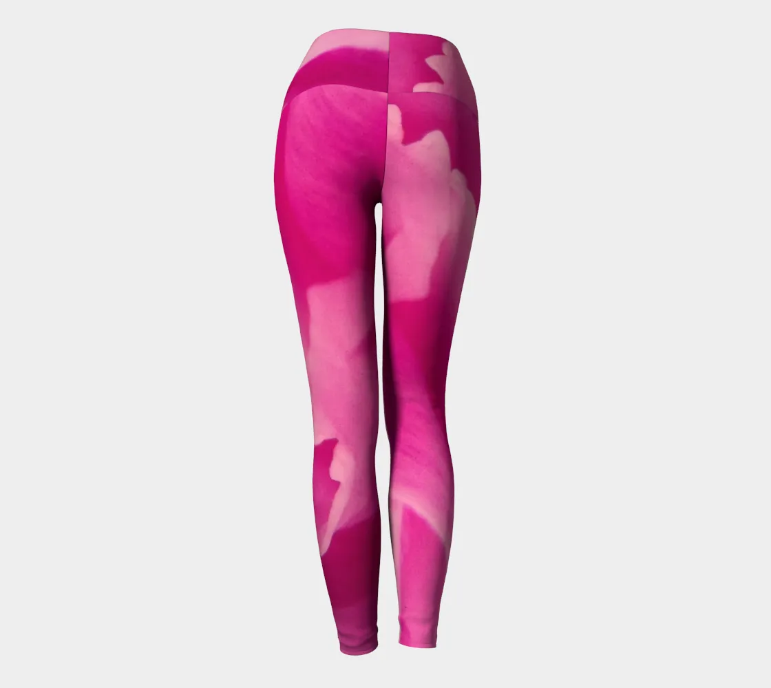 Rose Petal Kiss Yoga Leggings