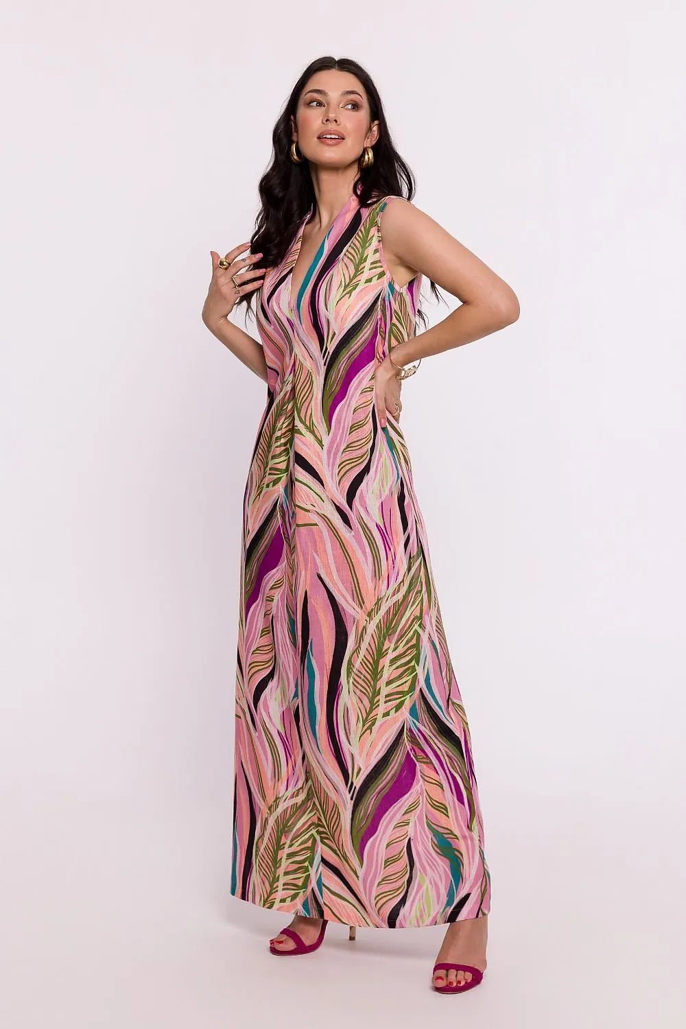 Sensual V-Neck Summer Delight