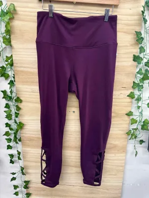 Size Large Gaiam Fuschia Women's Leggings