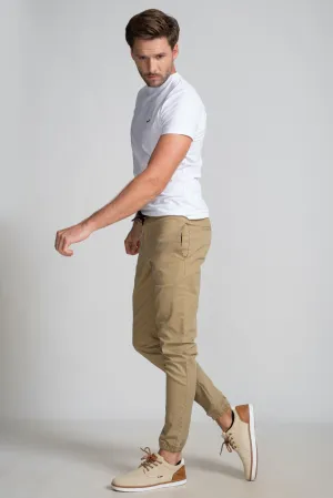 Slim Fit - Compact Jogger - Honey Mustard