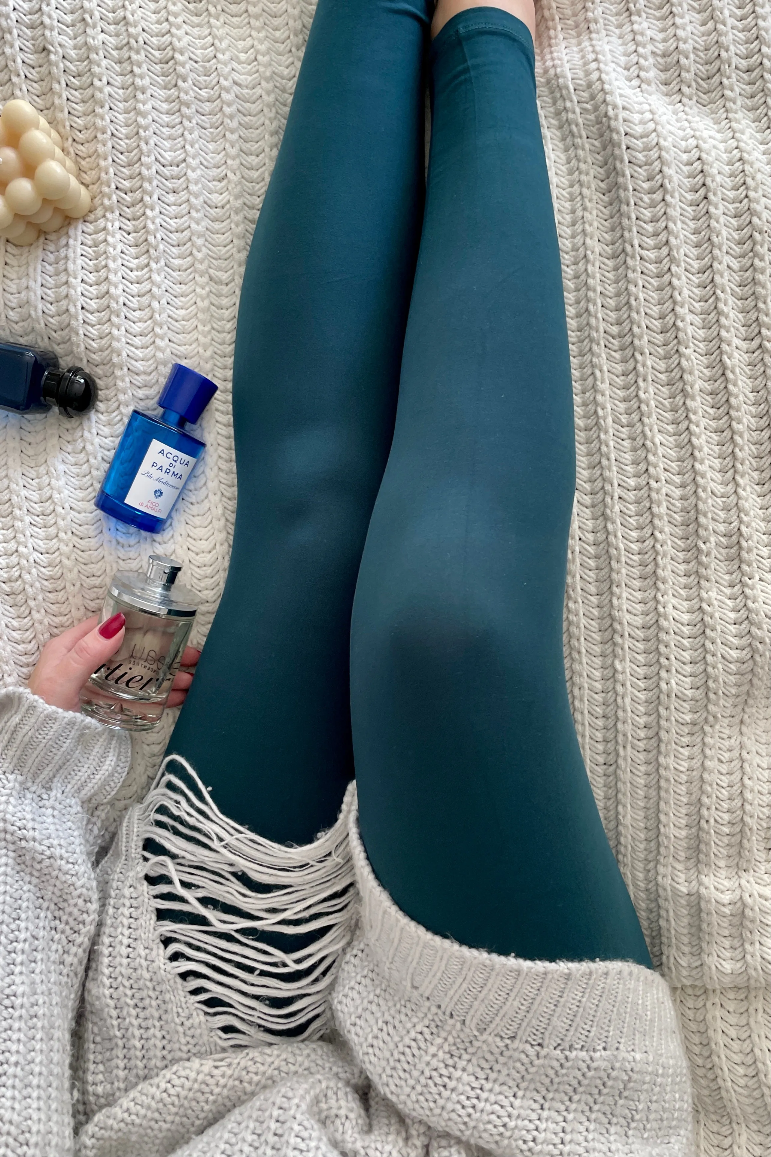 Solid Color 5" Yoga Waist Basic Leggings