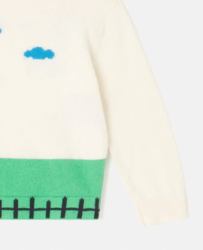 Stella McCartney Baby Farmyard Graphic Knitted Jumper