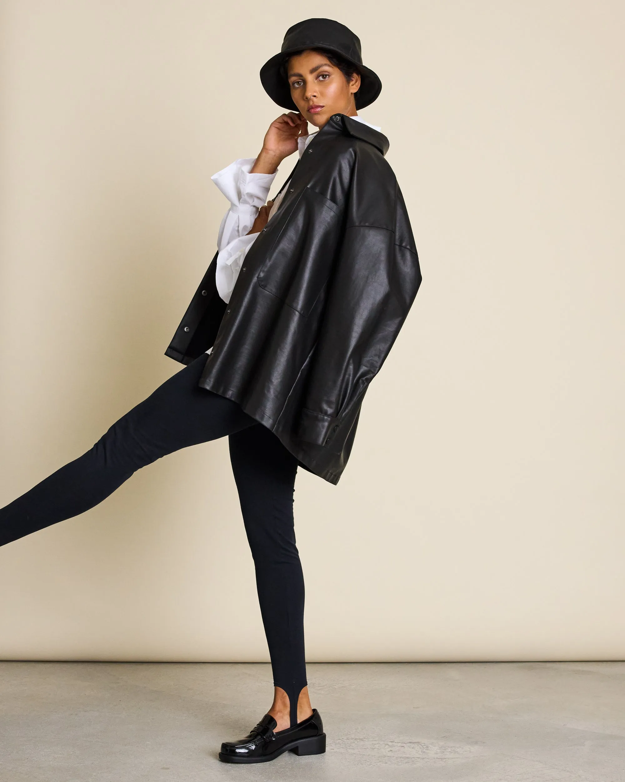 STIRRUP LEGGINGS BLACK