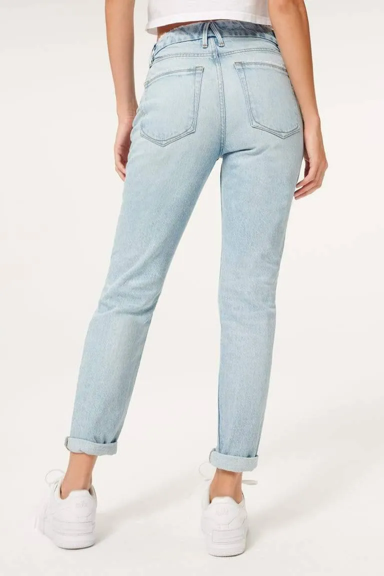 The Weekender Good Girlfriend High Rise Denim Light Blue