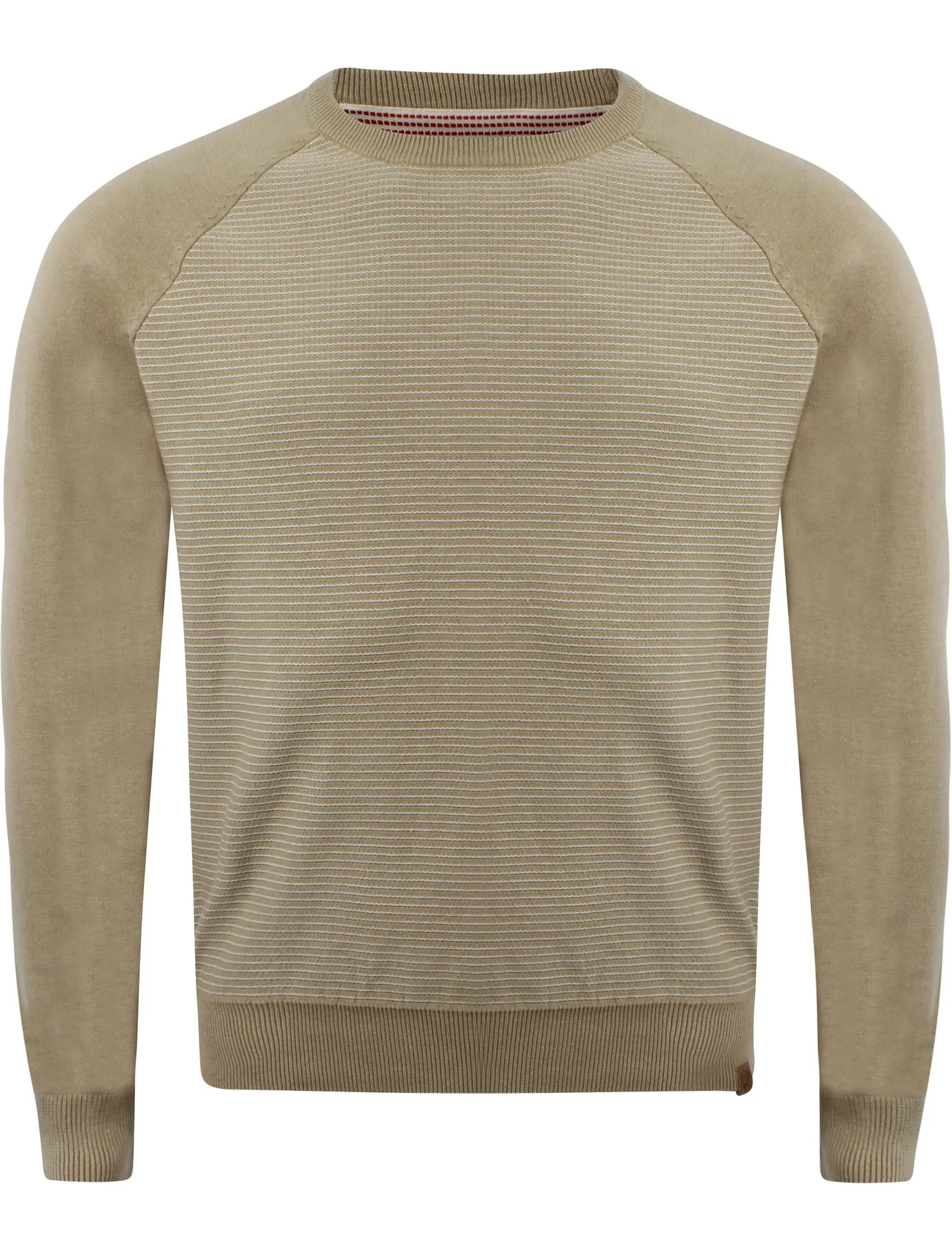 Tokyo Laundry Byrom cotton Laundered Stone jumper