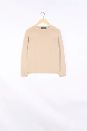 TUBULAR JUMPER - CASHEMERE - NATURAL