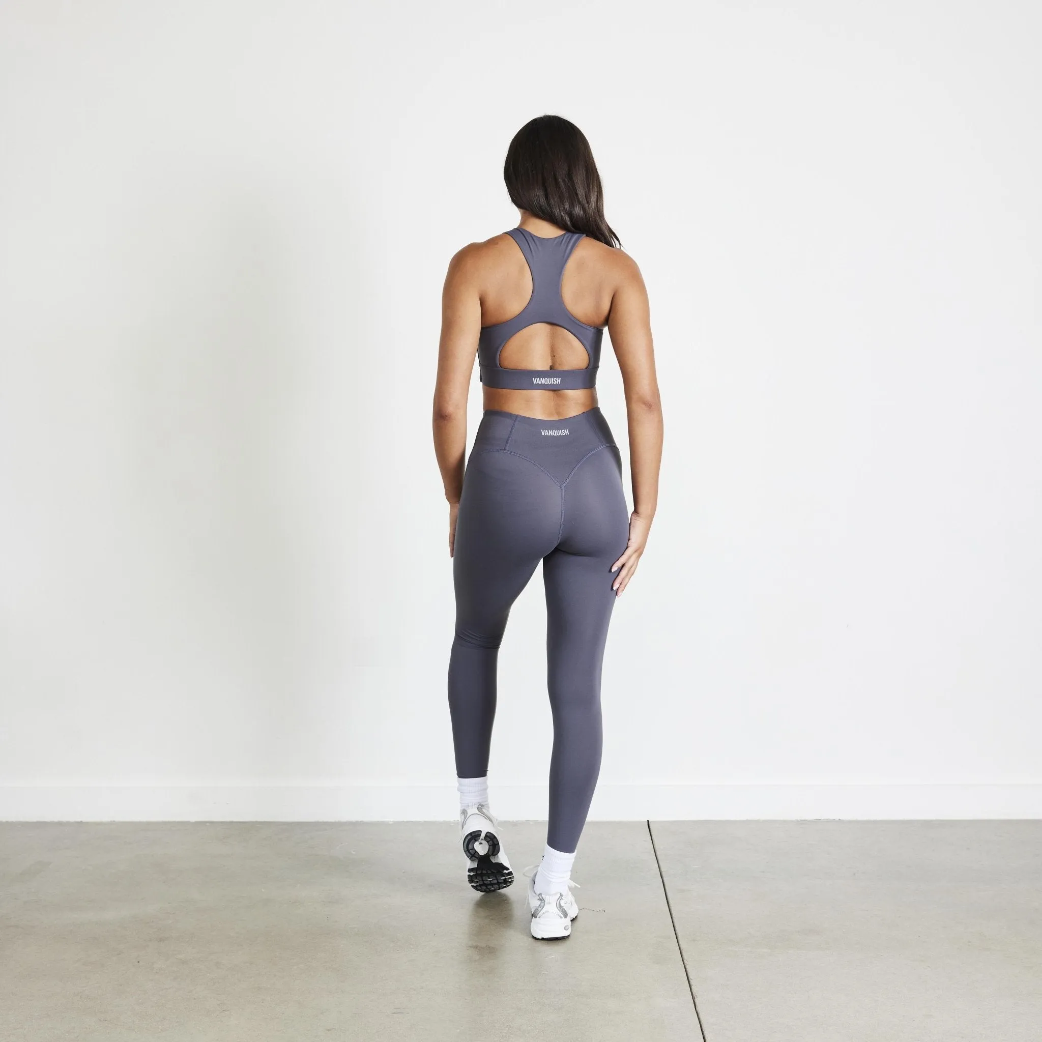 Vanquish Evolve Charcoal Grey High Waisted Leggings