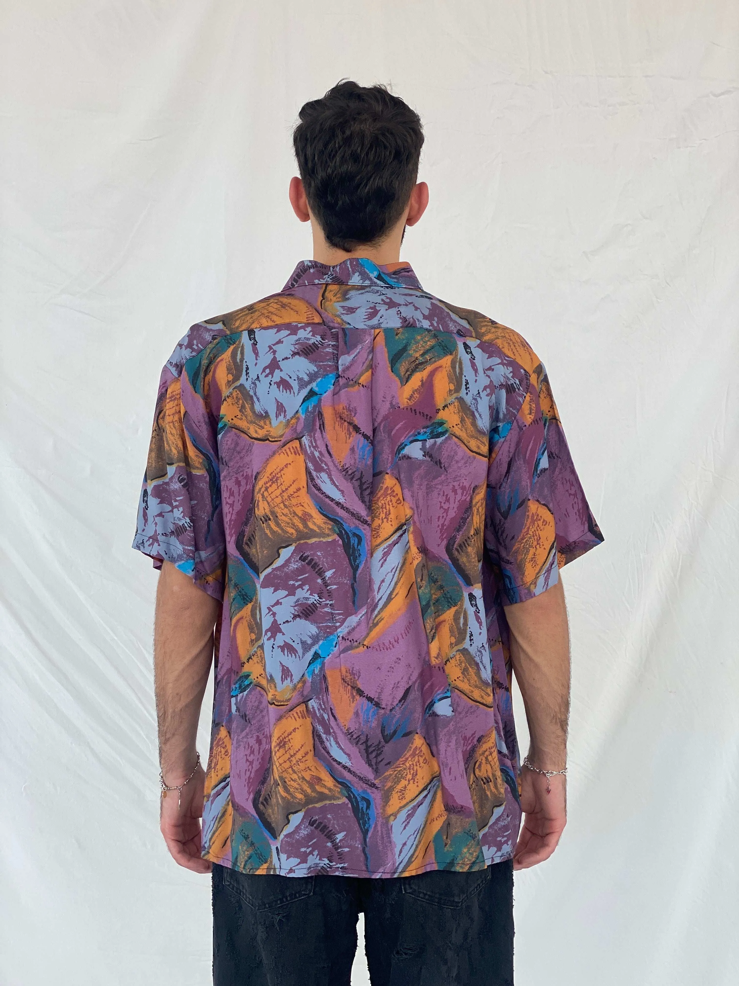 Vintage Dobox Printed Shirt Size XL