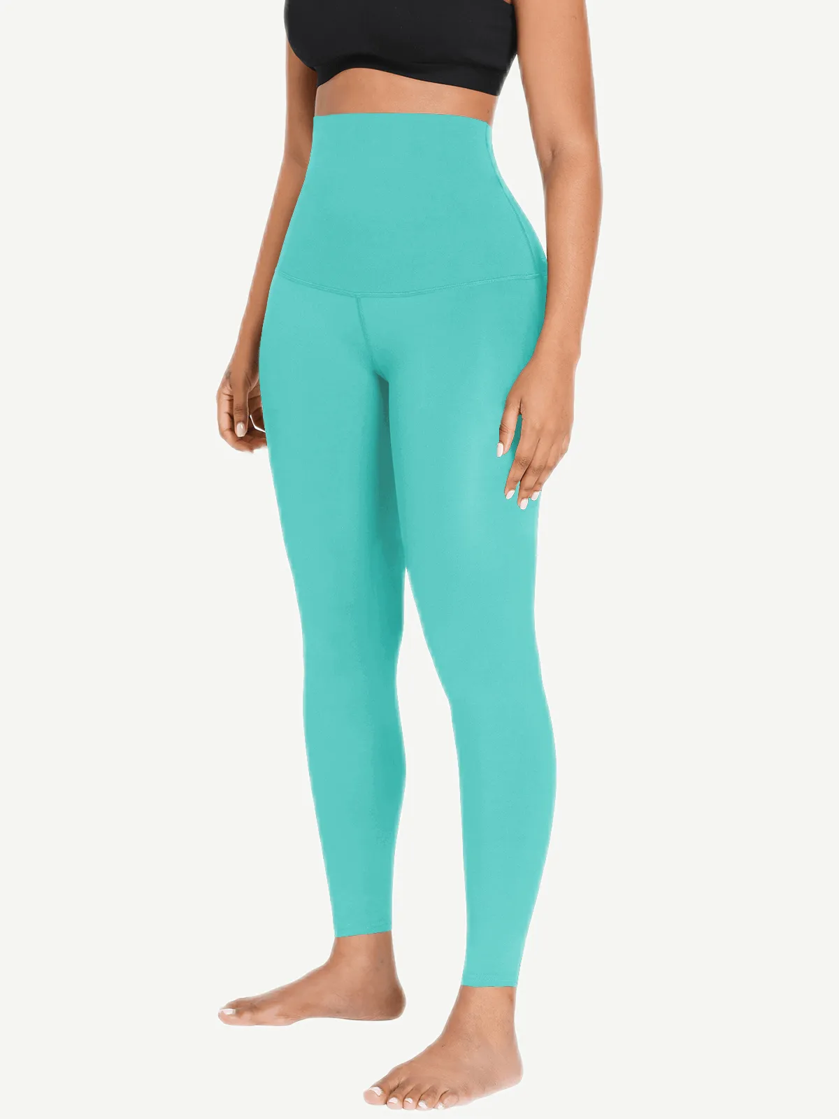 Wholesale Silver Film Leggings Hot Sauna Tummy Trimmer Pants