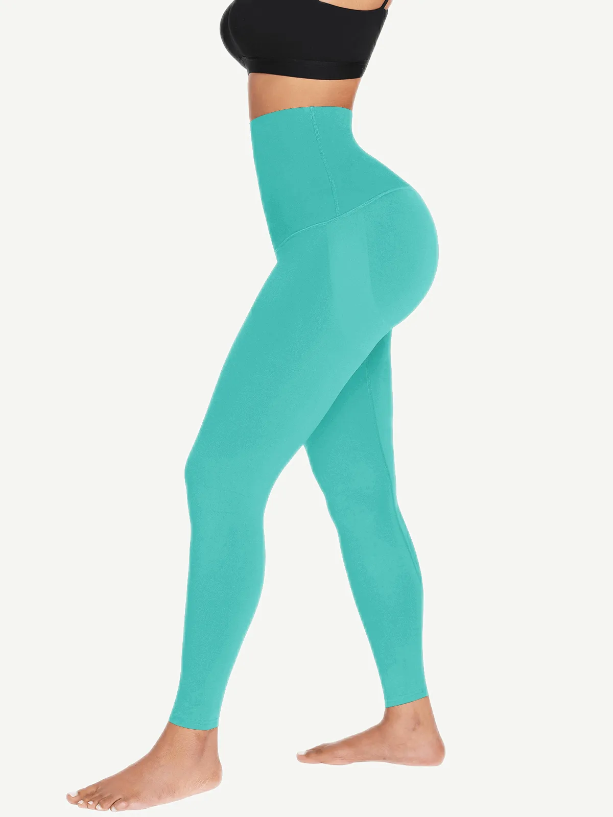 Wholesale Silver Film Leggings Hot Sauna Tummy Trimmer Pants