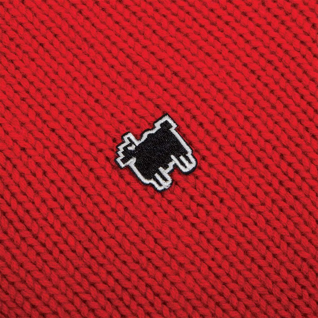 Women's Cashmere Sheep Cardigan Diana Red