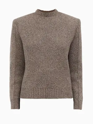 Wool tailored jumper