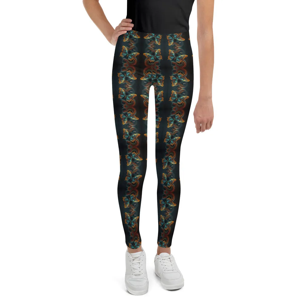 Youth Leggings Butterflies DNArt