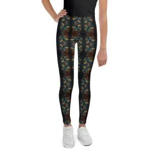 Youth Leggings Butterflies DNArt